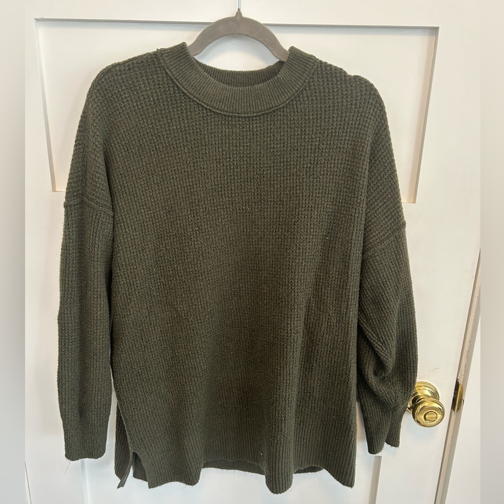 Aerie waffle tunic size small